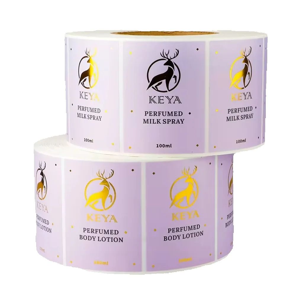 Custom Biodegradable Shampoo L - Sticker Label Roll ulasan dan harga