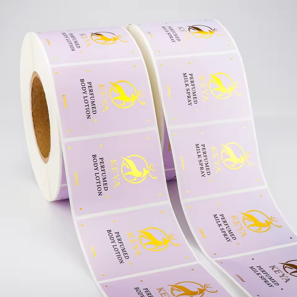 Custom Biodegradable Shampoo L - Sticker Label Roll ulasan dan harga