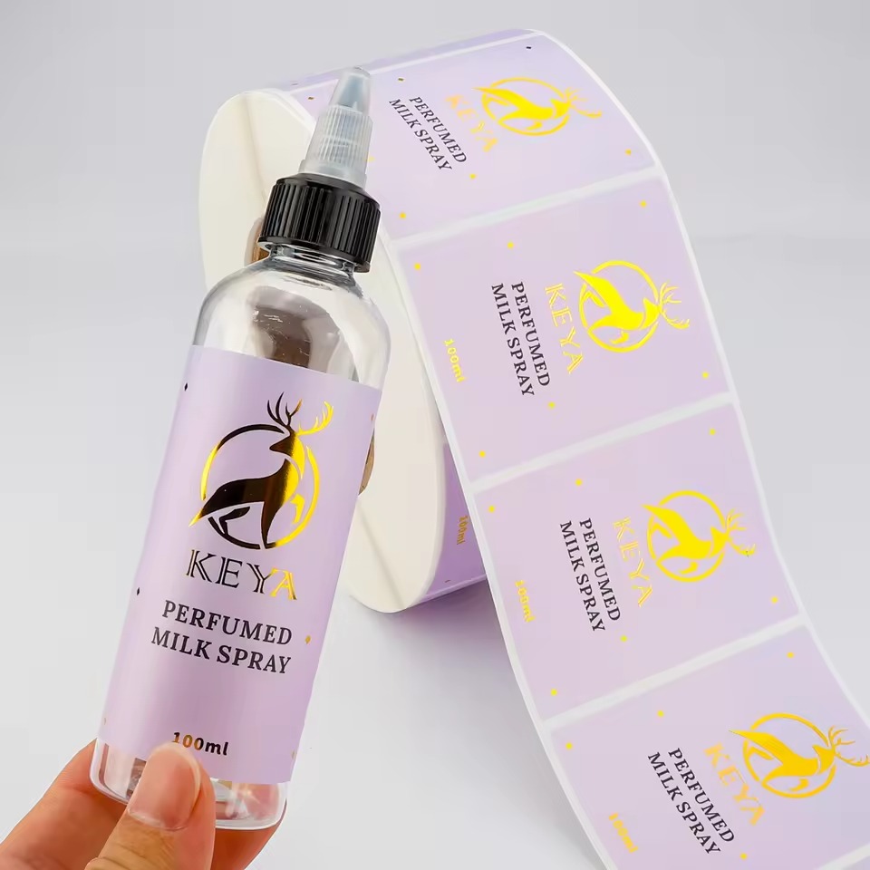 Custom Biodegradable Shampoo L - Sticker Label Roll ulasan dan harga