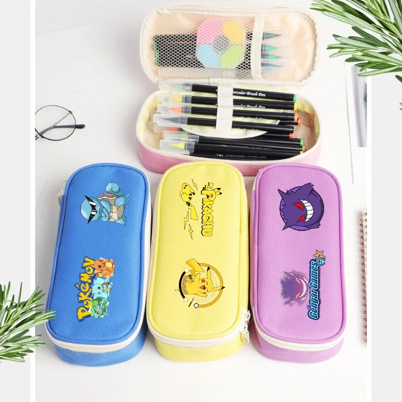 Pok É Mon Pencil Case Cute Stu - Stationery Supplier ulasan dan harga