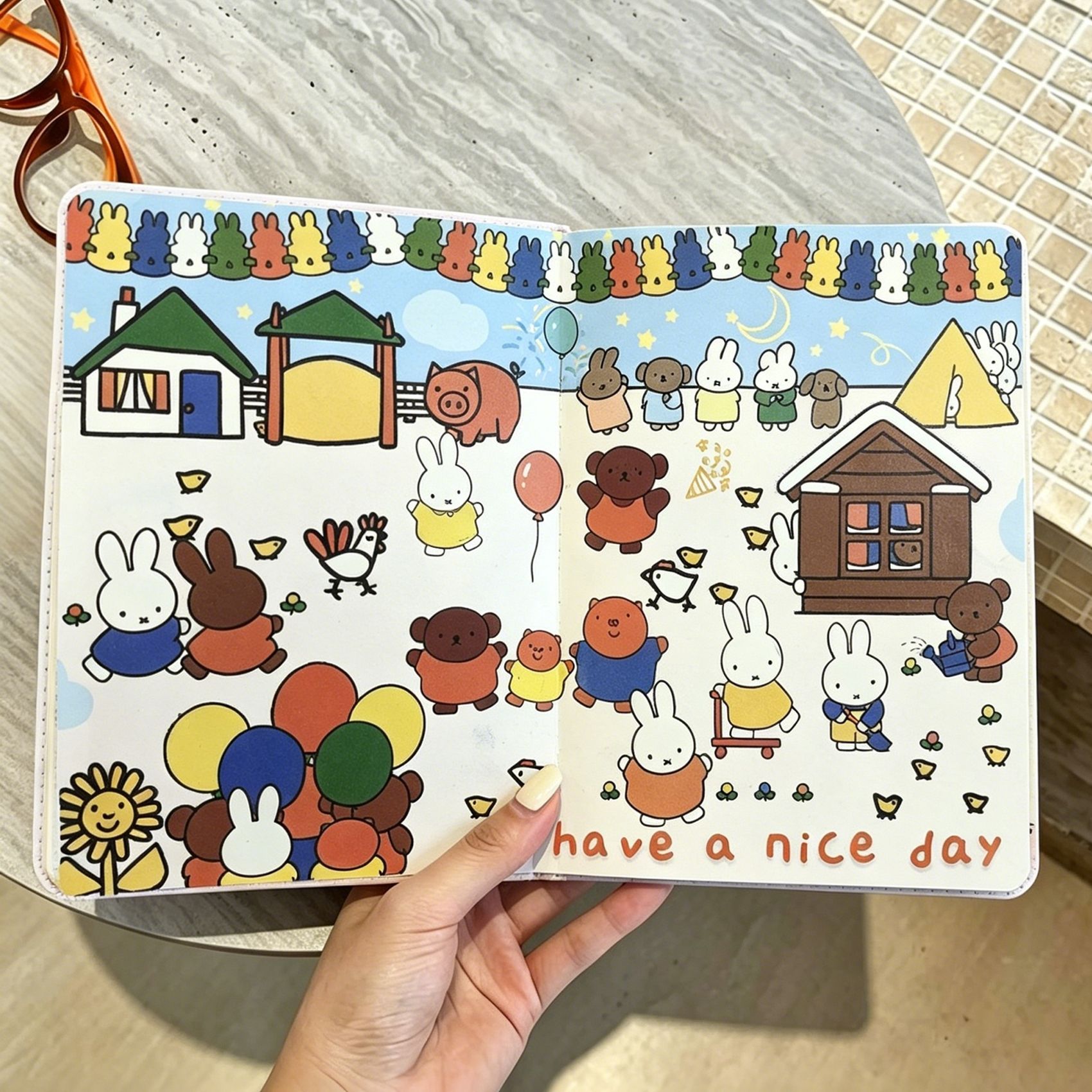 Cute Kawaii Miffy B6 Cartoon I - Stationery Supplier ulasan dan harga