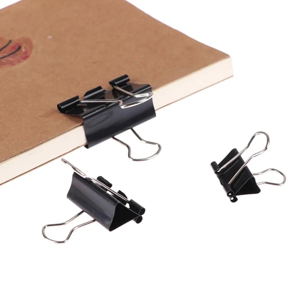 10 pieces Metal Paper Clip 19  - Binder Clip Assorted ulasan dan harga