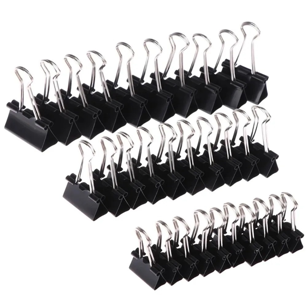 10 pieces Metal Paper Clip 19  - Binder Clip Assorted ulasan dan harga