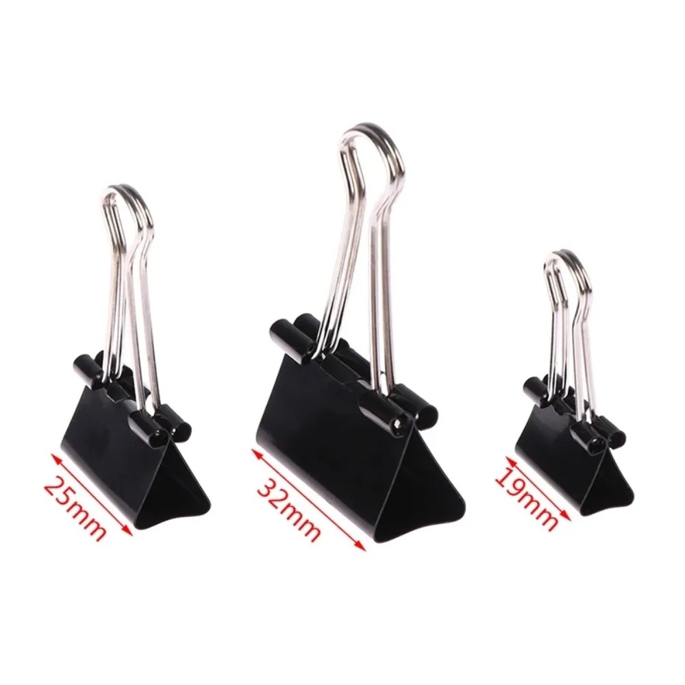 10 pieces Metal Paper Clip 19  - Binder Clip Assorted ulasan dan harga