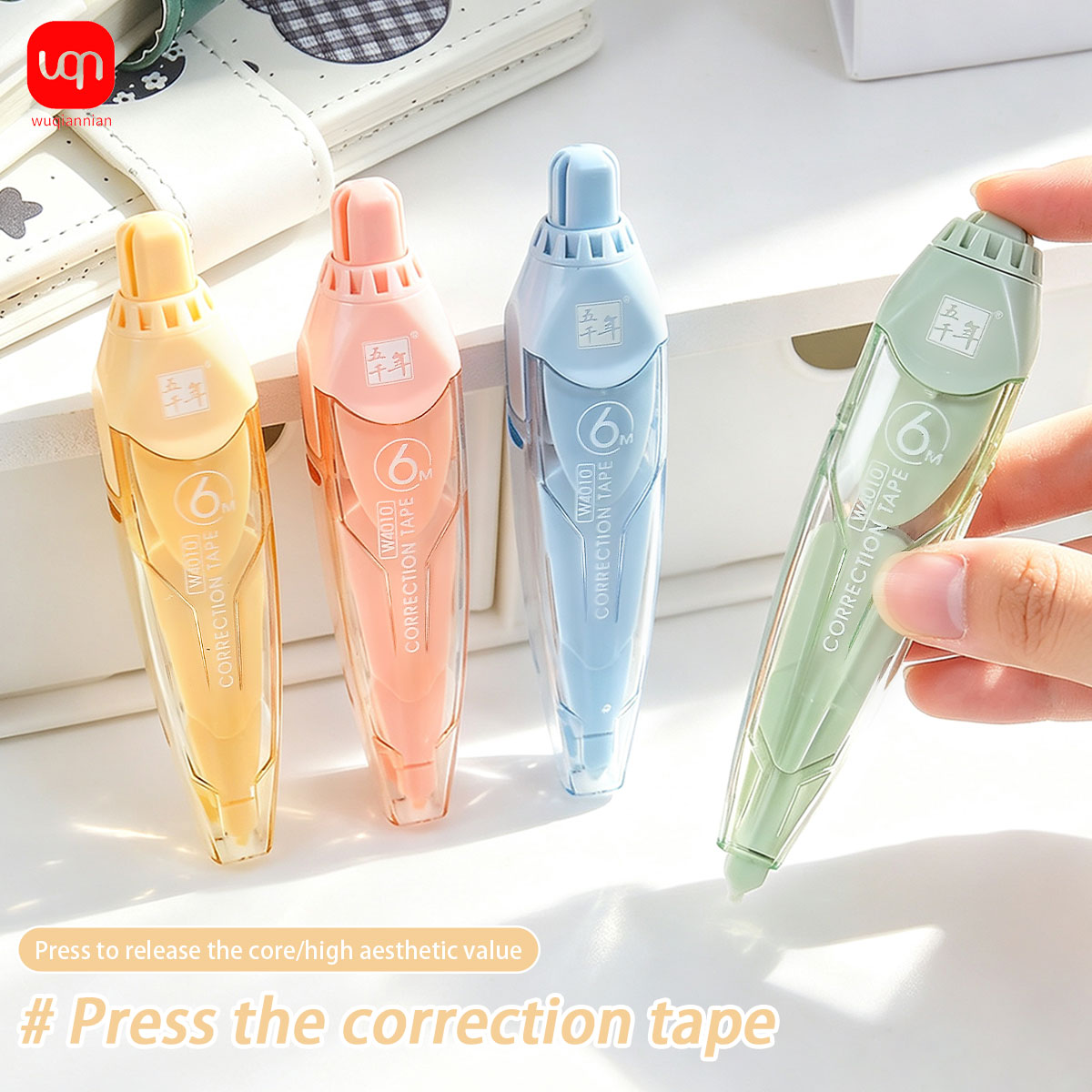 6m Correction Tape Push Button - Correction Tape Roller ulasan dan harga